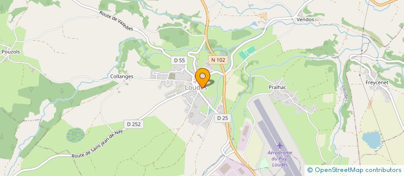 localisation de l'entreprise MONSIEUR FABRICE PASQUET  LOUDES