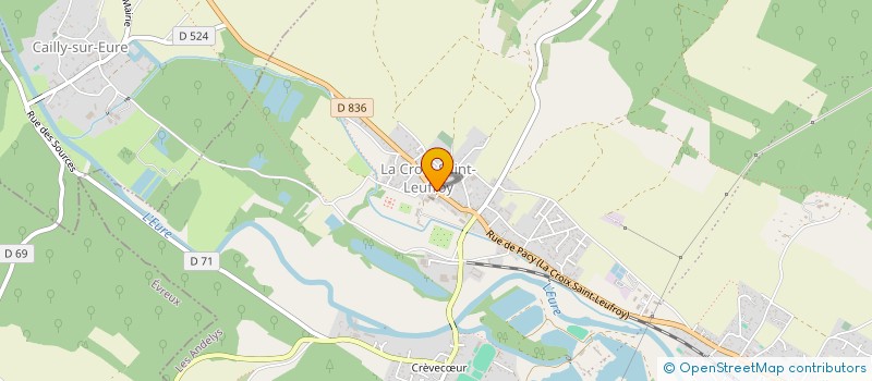 localisation de l'entreprise MONSIEUR FABRICE PASQUIER  CLEF VALLEE D'EURE