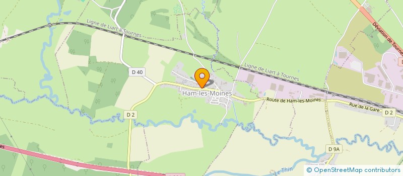 localisation de l'entreprise MONSIEUR FABRICE PASTA  HAM-LES-MOINES