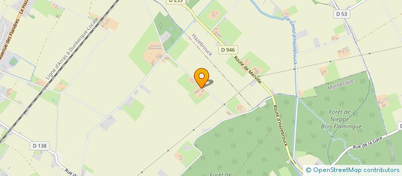 localisation de l'entreprise MONSIEUR FABRICE PATOUX  MORBECQUE