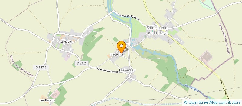 localisation de l'entreprise MONSIEUR FABRICE PAULIN à SAINT-LUBIN-DE-LA-HAYE