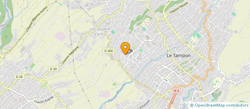 localisation de l'entreprise MONSIEUR FABRICE PAYET à LE TAMPON