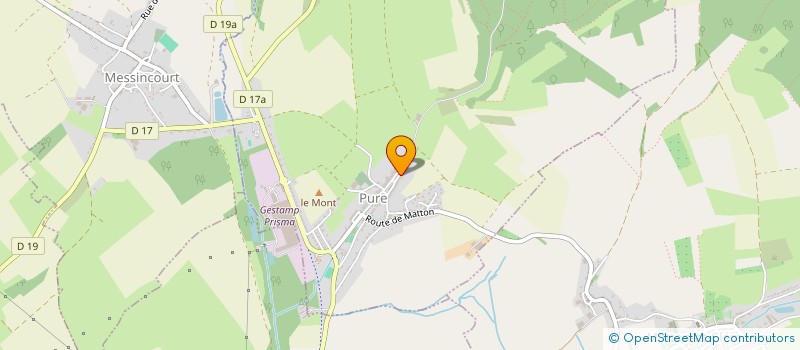 localisation de l'entreprise MONSIEUR FABRICE PAYOT  PURE