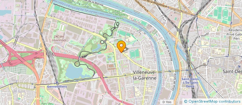 localisation de l'entreprise MONSIEUR FABRICE PELMARD à VILLENEUVE-LA-GARENNE