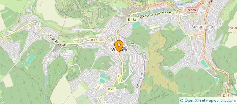 localisation de l'entreprise MONSIEUR FABRICE PEREIRA  VILLERUPT