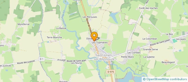 localisation de l'entreprise MONSIEUR FABRICE PERNET  SAINT-TRIVIER-DE-COURTES