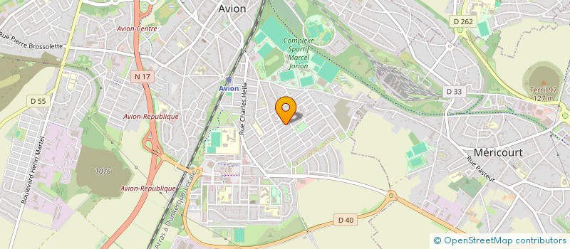 localisation de l'entreprise MONSIEUR FABRICE PERRIN à AVION