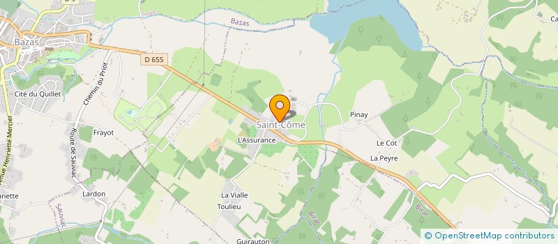 localisation de l'entreprise MONSIEUR FABRICE PESSONI  MARIMBAULT