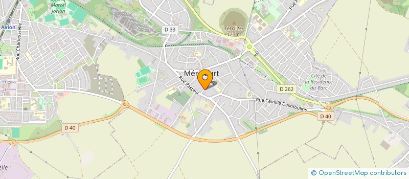 localisation de l'entreprise MONSIEUR FABRICE PETTE  MERICOURT