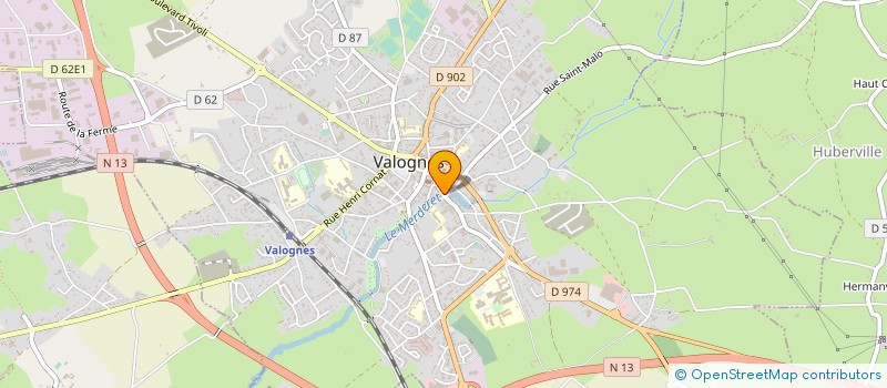 localisation de l'entreprise MONSIEUR FABRICE PEZET  VALOGNES