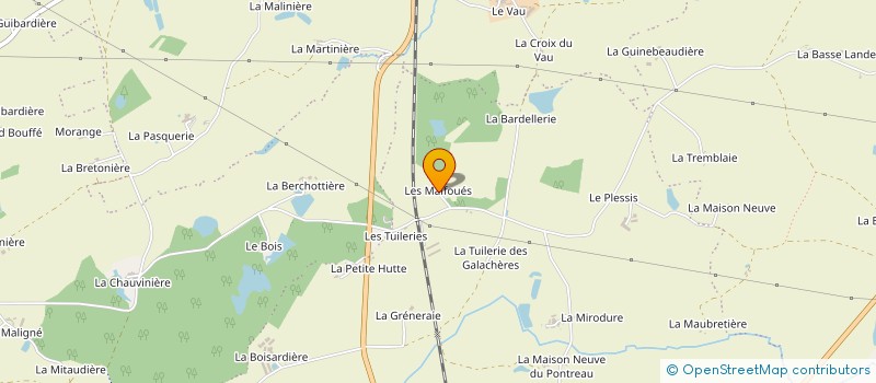 localisation de l'entreprise MONSIEUR FABRICE PHELIPEAU  CHEMILLE-EN-ANJOU