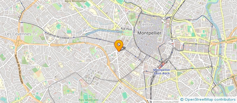 localisation de l'entreprise MONSIEUR FABRICE PHIBEL à MONTPELLIER