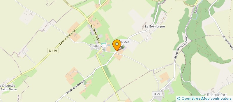 localisation de l'entreprise MONSIEUR FABRICE PICARD  CLIPONVILLE