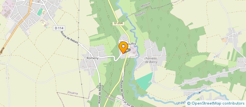 localisation de l'entreprise MONSIEUR FABRICE PIERRE  JOUARRE