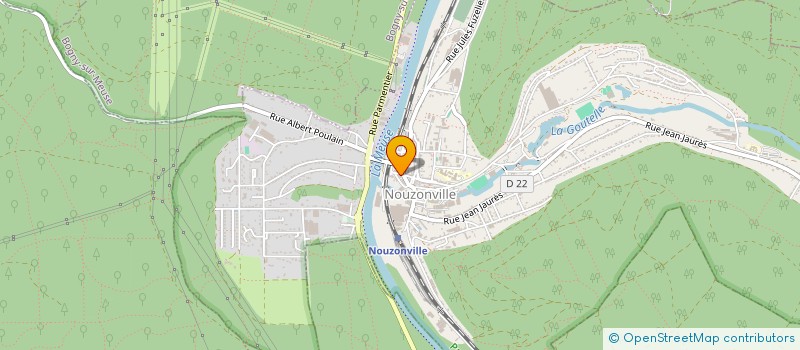 localisation de l'entreprise MONSIEUR FABRICE PILARD  NOUZONVILLE