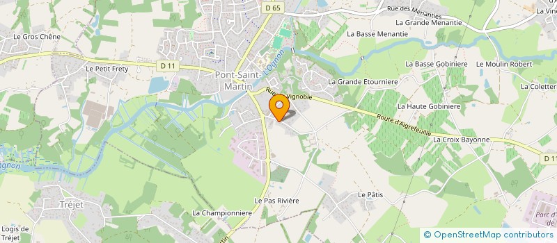 localisation de l'entreprise MONSIEUR FABRICE PILOQUET  PONT-SAINT-MARTIN