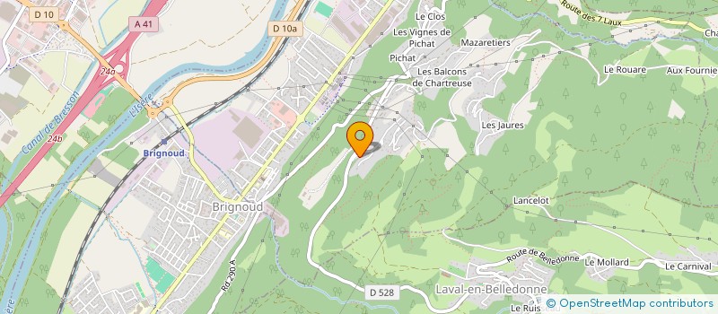 localisation de l'entreprise MONSIEUR FABRICE PLANCON  FROGES