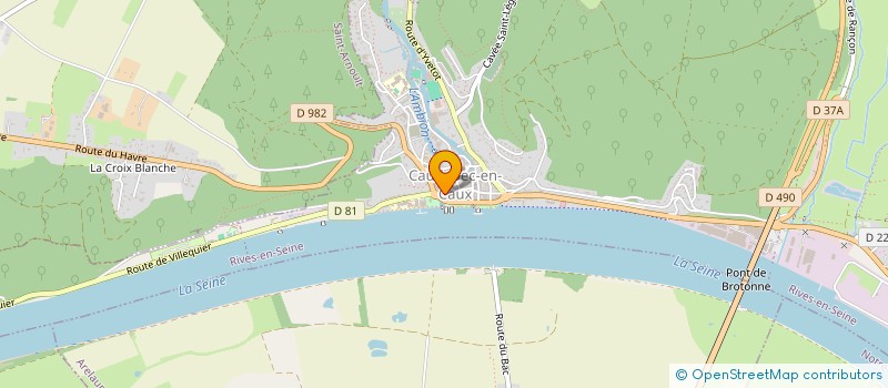 localisation de l'entreprise MONSIEUR FABRICE PLE  RIVES-EN-SEINE