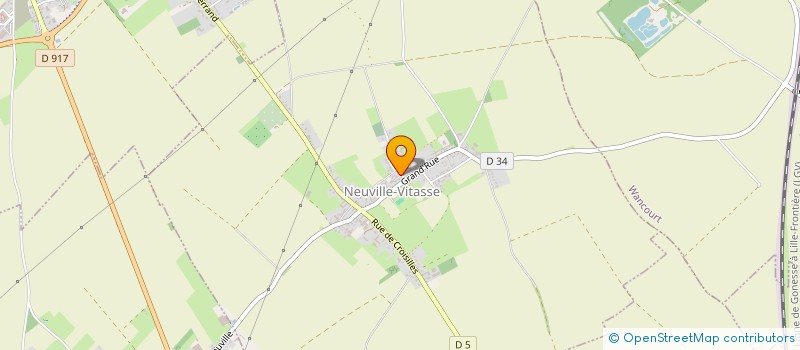 localisation de l'entreprise MONSIEUR FABRICE PLET à NEUVILLE-VITASSE