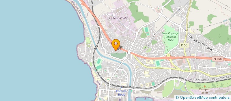 localisation de l'entreprise MONSIEUR FABRICE POGGI  PORT-DE-BOUC