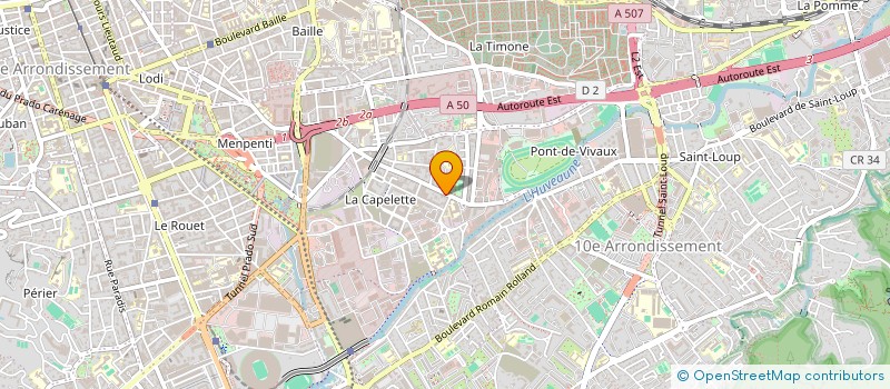 localisation de l'entreprise MONSIEUR FABRICE POILANE à MARSEILLE