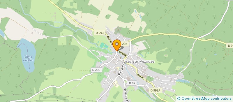 localisation de l'entreprise MONSIEUR FABRICE POIRETTE  PETITMONT