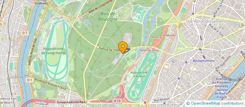 localisation de l'entreprise MONSIEUR FABRICE POIRIER  PARIS