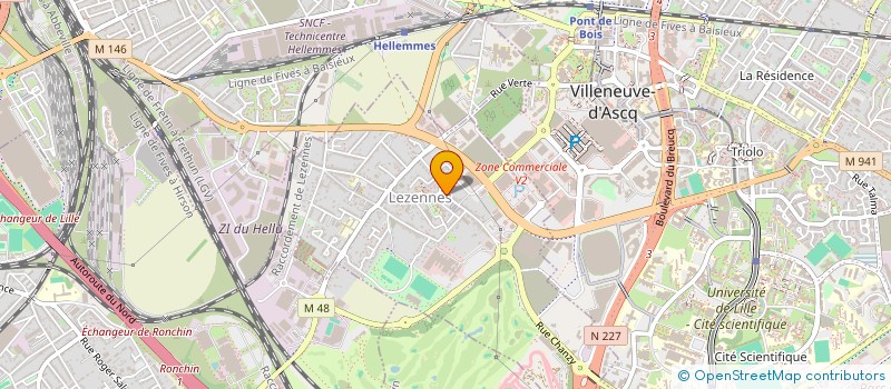 localisation de l'entreprise MONSIEUR FABRICE POITEAUX à LILLE