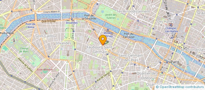 localisation de l'entreprise MONSIEUR FABRICE POMMIER  PARIS