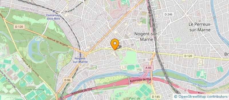 localisation de l'entreprise MONSIEUR FABRICE POUQUET à NOGENT-SUR-MARNE