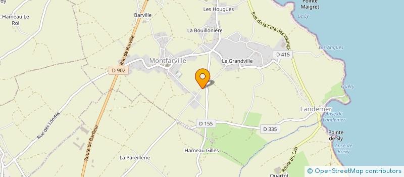 localisation de l'entreprise MONSIEUR FABRICE POUTEAUX à MONTFARVILLE