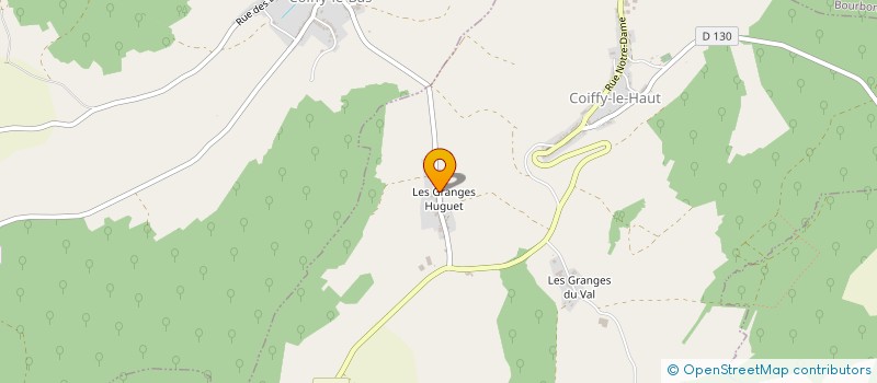 localisation de l'entreprise MONSIEUR FABRICE PREVEL à COIFFY-LE-HAUT