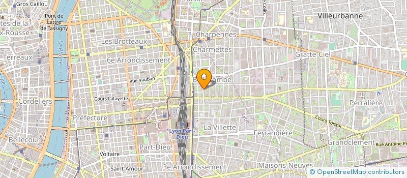 localisation de l'entreprise MONSIEUR FABRICE PRUDENT  LYON