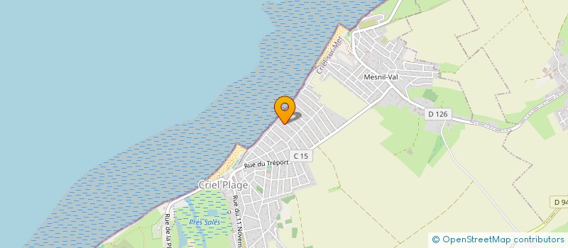 localisation de l'entreprise MONSIEUR FABRICE QUINT  CRIEL-SUR-MER