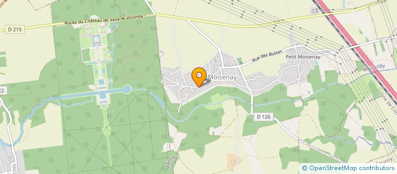 localisation de l'entreprise MONSIEUR FABRICE RABIN  SAINT-GERMAIN-LAXIS