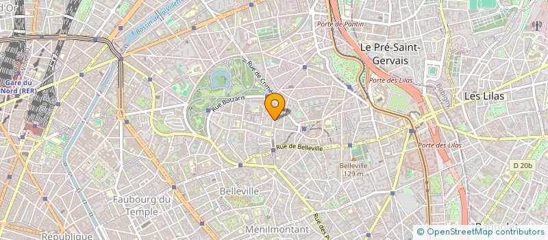 localisation de l'entreprise MONSIEUR FABRICE RAFFIN  PARIS