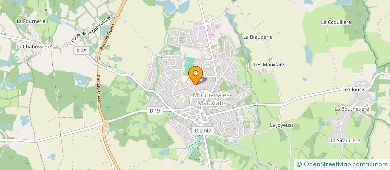 localisation de l'entreprise MONSIEUR FABRICE RAGON à MOUTIERS-LES-MAUXFAITS