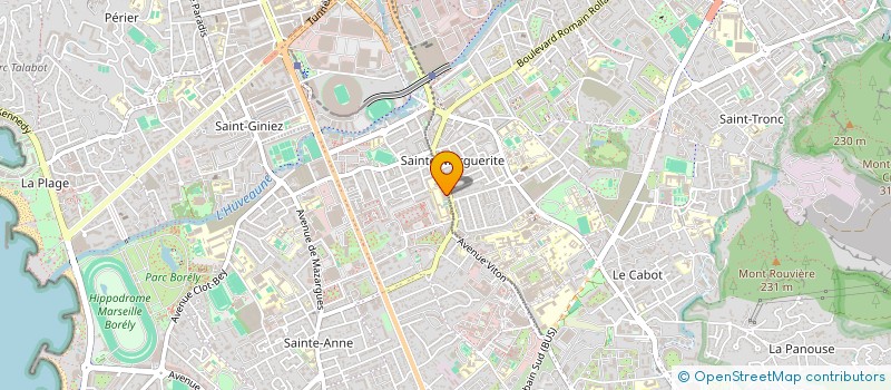localisation de l'entreprise MONSIEUR FABRICE RAGOZZINO à MARSEILLE