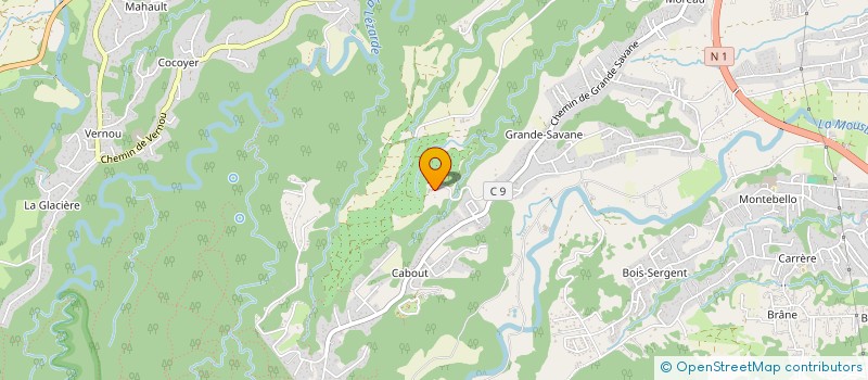 localisation de l'entreprise MONSIEUR FABRICE RAMASSAMY  PETIT-BOURG