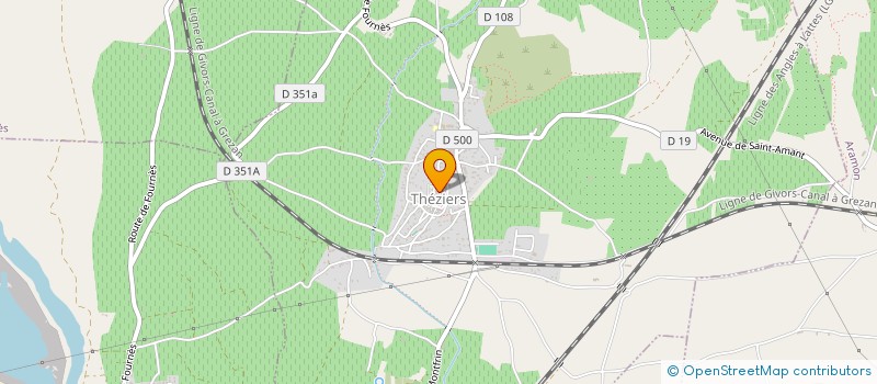 localisation de l'entreprise MONSIEUR FABRICE RANCHON  ARAMON