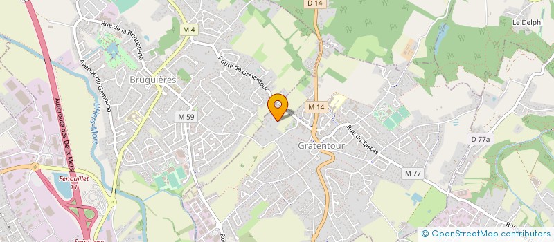 localisation de l'entreprise MONSIEUR FABRICE RANGOTTE  GRATENTOUR