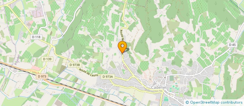 localisation de l'entreprise MONSIEUR FABRICE REBOUL  CADENET