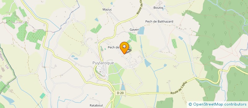 localisation de l'entreprise MONSIEUR FABRICE REBULLIDA  SEPTFONDS