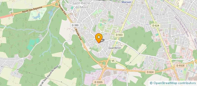 localisation de l'entreprise MONSIEUR FABRICE RECHEDE  SAINT-PIERRE-DU-MONT