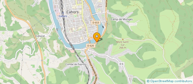 localisation de l'entreprise MONSIEUR FABRICE RENARD à CAHORS
