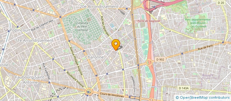 localisation de l'entreprise MONSIEUR FABRICE REYMOND  PARIS