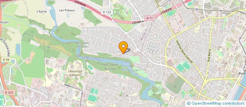 localisation de l'entreprise MONSIEUR FABRICE RIDARD à AVRILLE