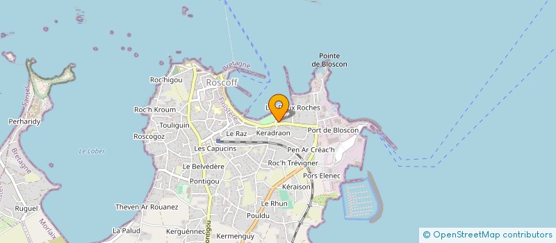 localisation de l'entreprise MONSIEUR FABRICE RIEFOLO  ROSCOFF