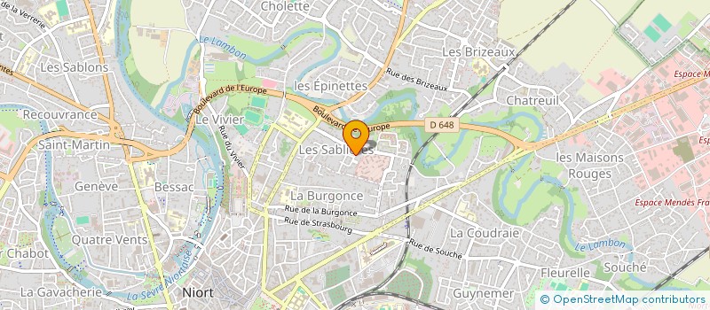 localisation de l'entreprise MONSIEUR FABRICE RIVIERE à NIORT
