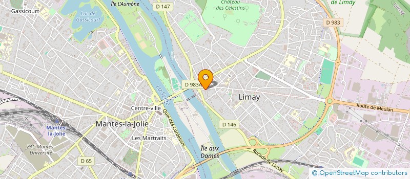 localisation de l'entreprise MONSIEUR FABRICE RIVIERE à LIMAY